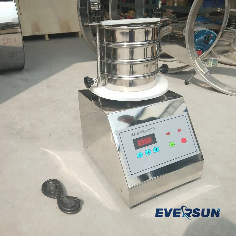 The 304 stainless steel Lab sieve shaker can be configured on demand