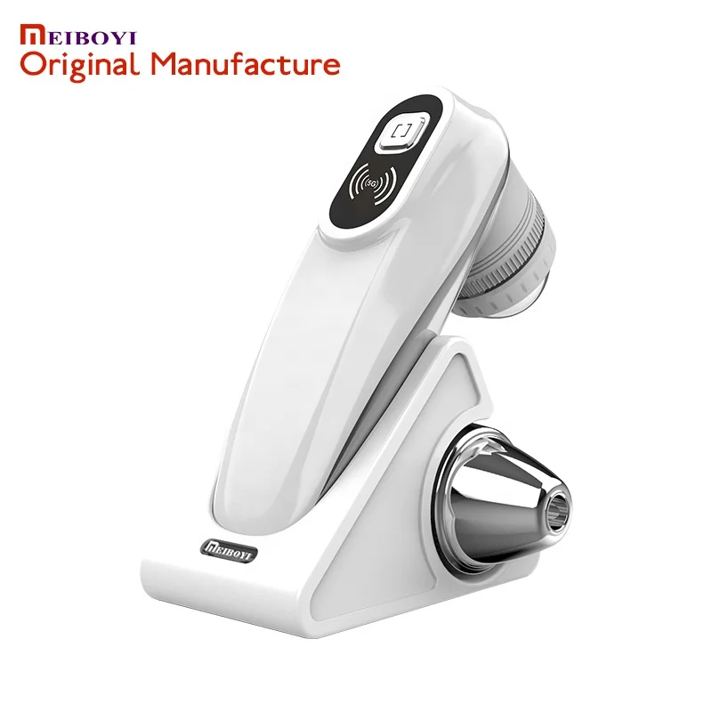 Meiboyi 2024 Wireless Portable UV and Polarized Light Smart Wifi Scalp Skin House Use Handheld Hair Folicle Analyzer Scanner