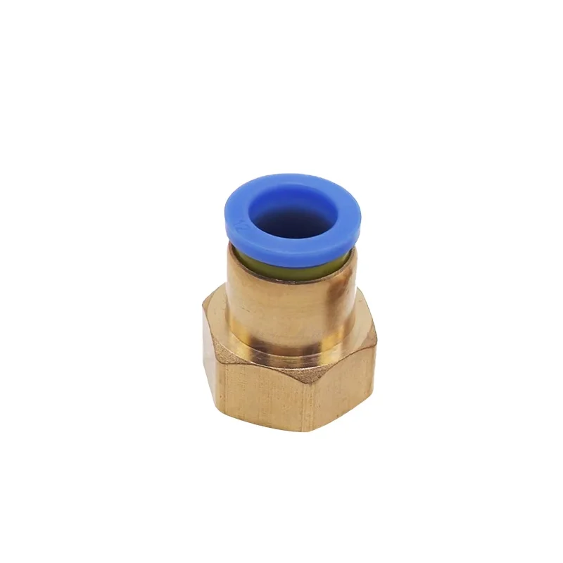 PCF4-01 quick pneumatic connector for air pipe, internal thread quick insertion