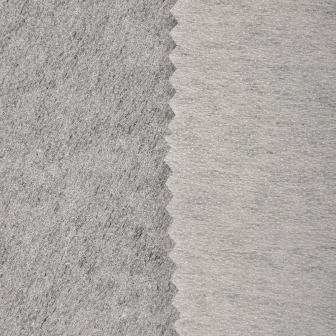 100% Polyester Nonwoven Fusing Interfacing 25Gsm Double Dots Non-Woven Interlining Fabric