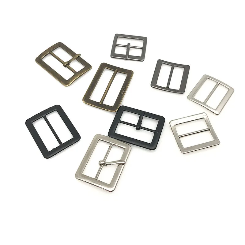 1.5cm -6cm rectangle Metal zinc alloy pins over cost jacket buckles metal buckles for clothing