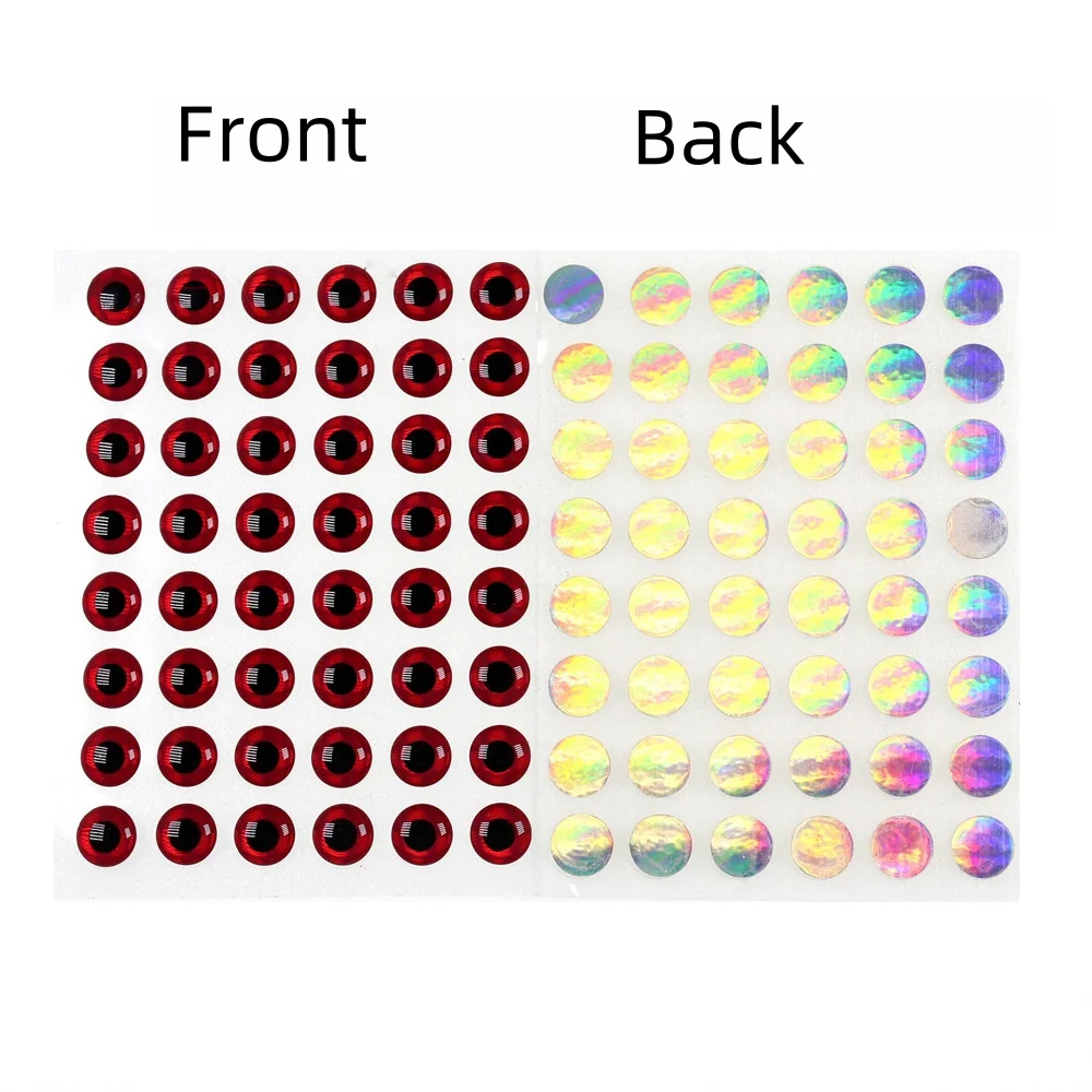 New Arrival 100Pcs/Bag 3D Fishing Lure Eyes Lure Making Eye 2mm To 10mm Multisize