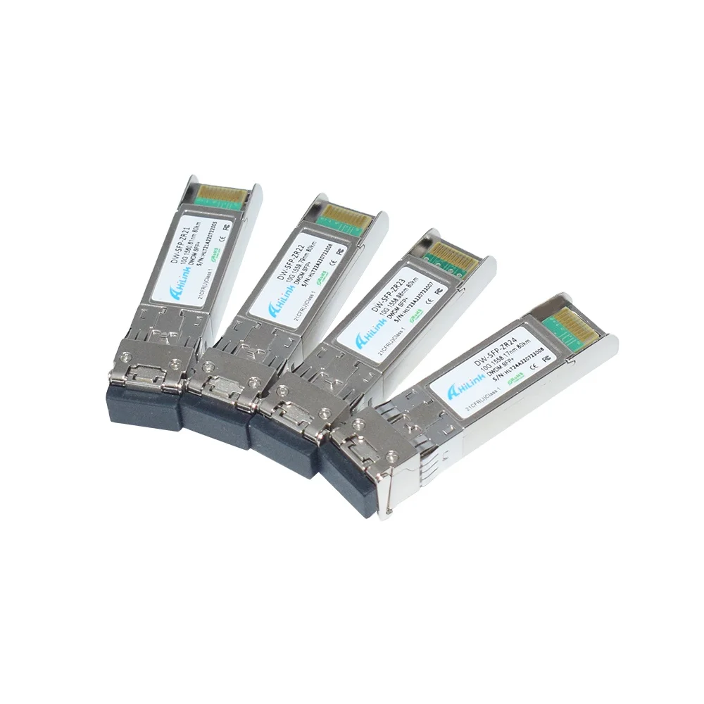 Двойное волокно CH17-61 10 Гбит/с ZR 80 км DWDM SFP + 40 км/80 км модуль для 5G центр обработки данных