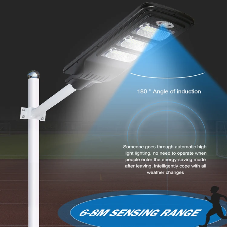 HUAPAI Energy Saving Ce Rohs Ip65 Waterproof SMD All In One 20w 40w 60w 80w Led Solar Street Light