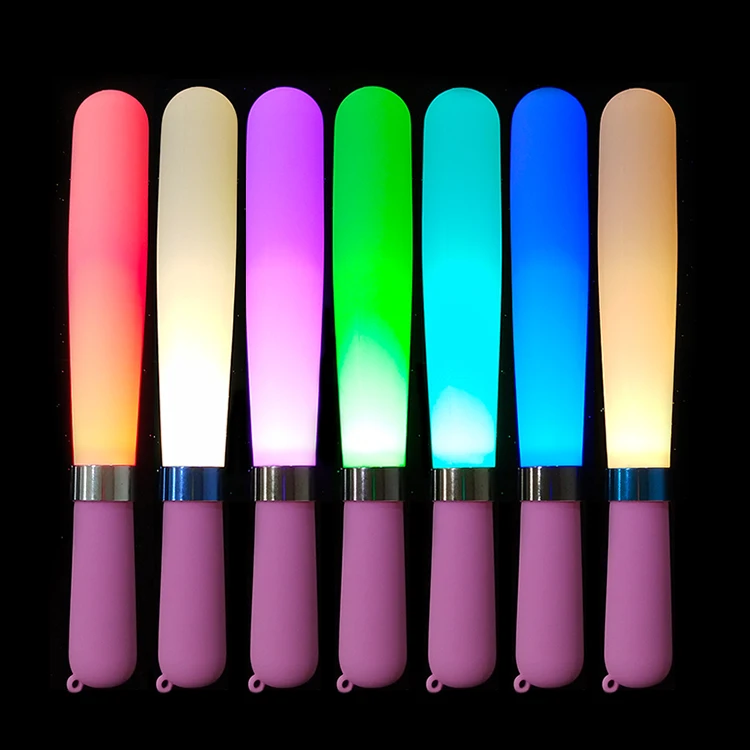 K-pop Custom Logo Brand Cheering Wand Lightstick Glow LED Light Stick With Remote DMX Controller For Events Concert Party Sport