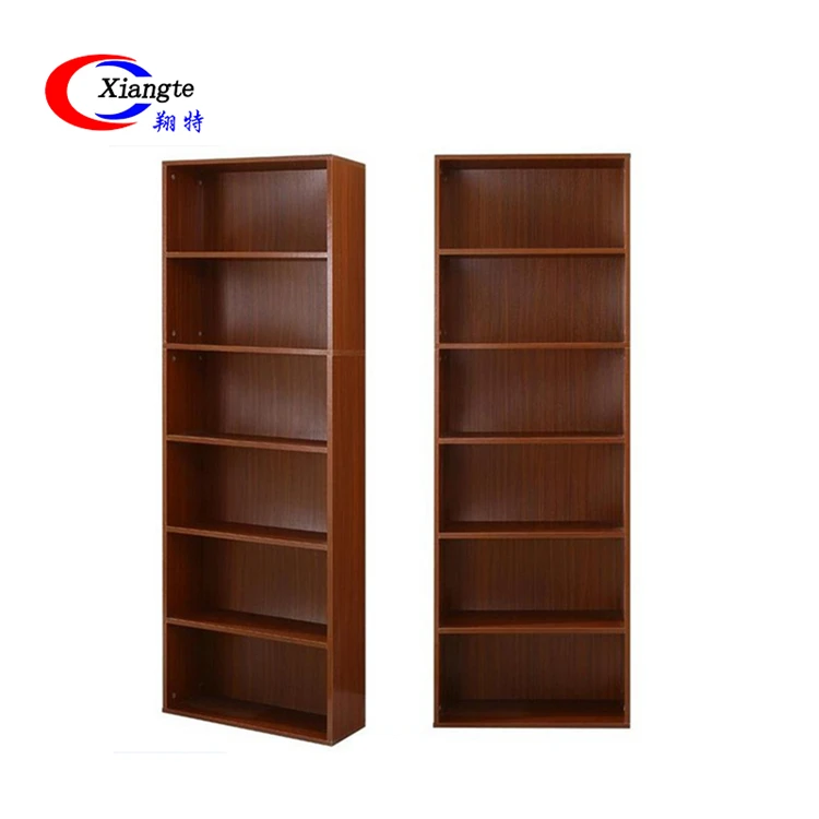 
Modern Simple Design Office Discount 3-5 Level Decorative Storage Rustic Wooden Bookcase 
