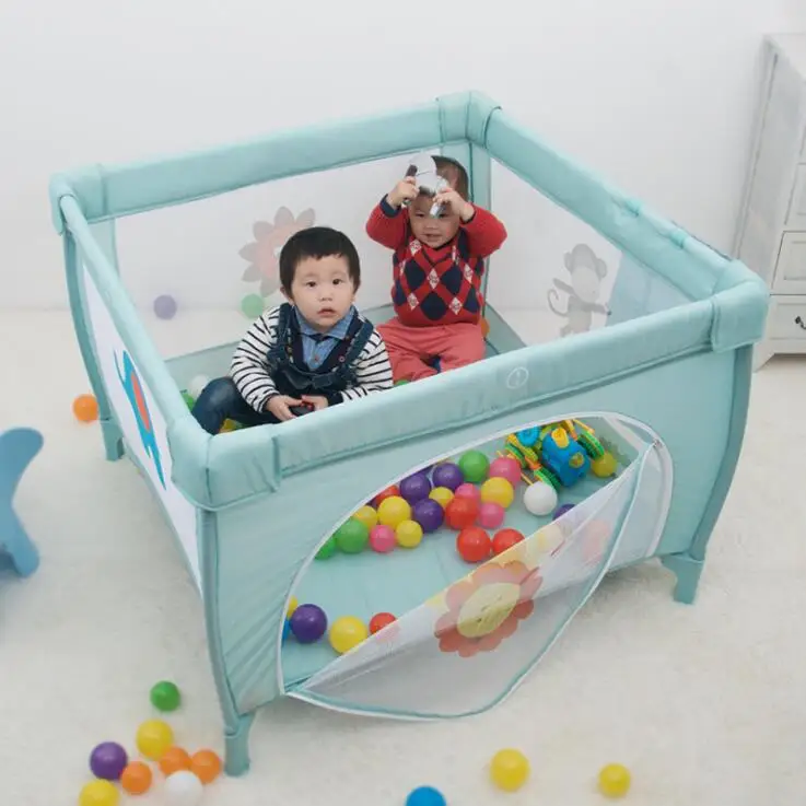 
Luxury Baby Cot fence Toys Portable Play Pen Baby 