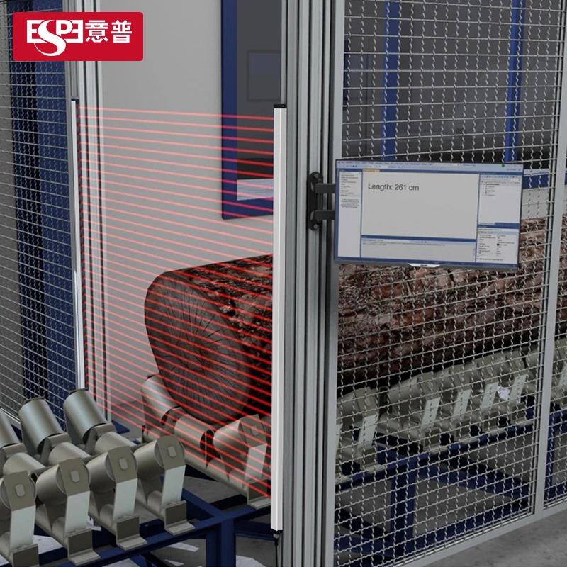 Contour Infrared Scanner RS485 Measuring Array Light Screens Sensor Automatic Dimension Measurement Light Curtains