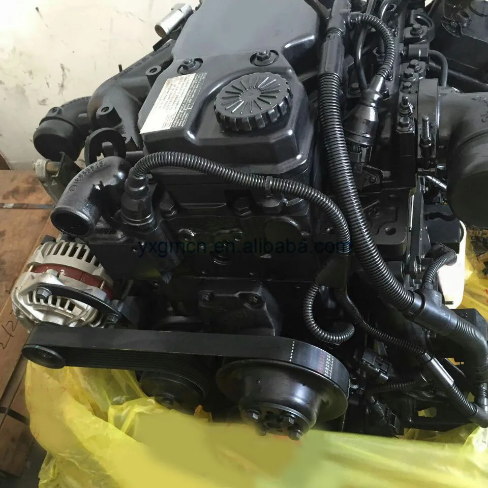 Грузовики средней мощности 6 цилиндров ISDE4.5 морской дизельный двигатель 300