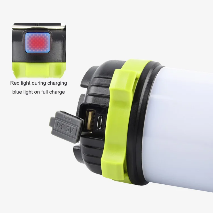 USB Rechargeable LED Flashlight Outdoor Power Bank Hiking Brightest  Camping Lantern