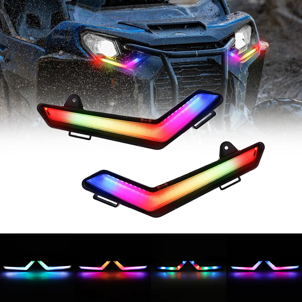 Can Am Defender Signature Ghost Lights RGB Led Chasing Turn Signal Kit 2020+