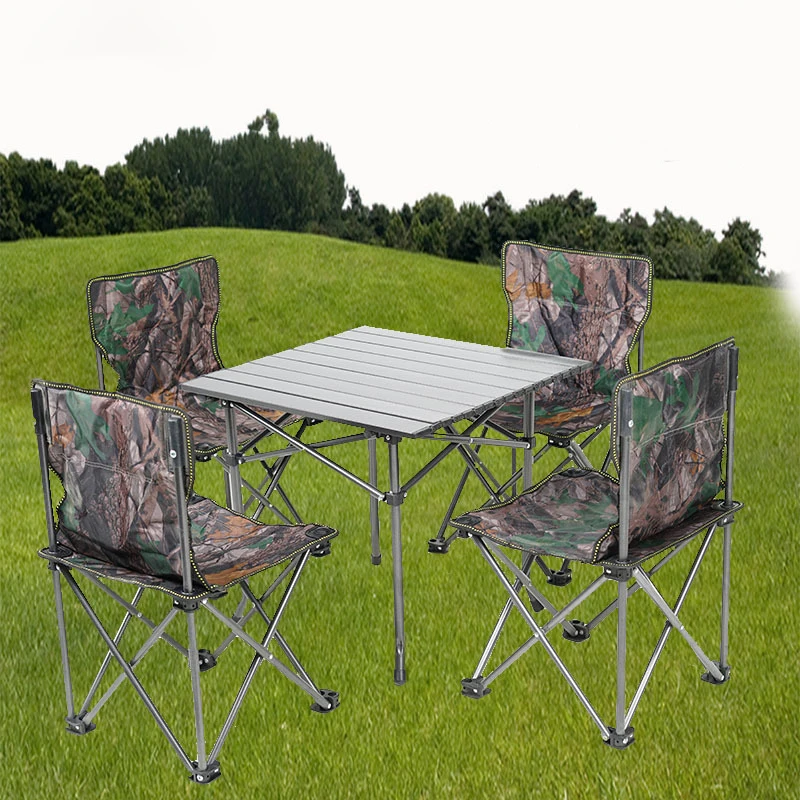 
Outdoor Camping Picnic Portable Folding Table and Chair Gargen Set 