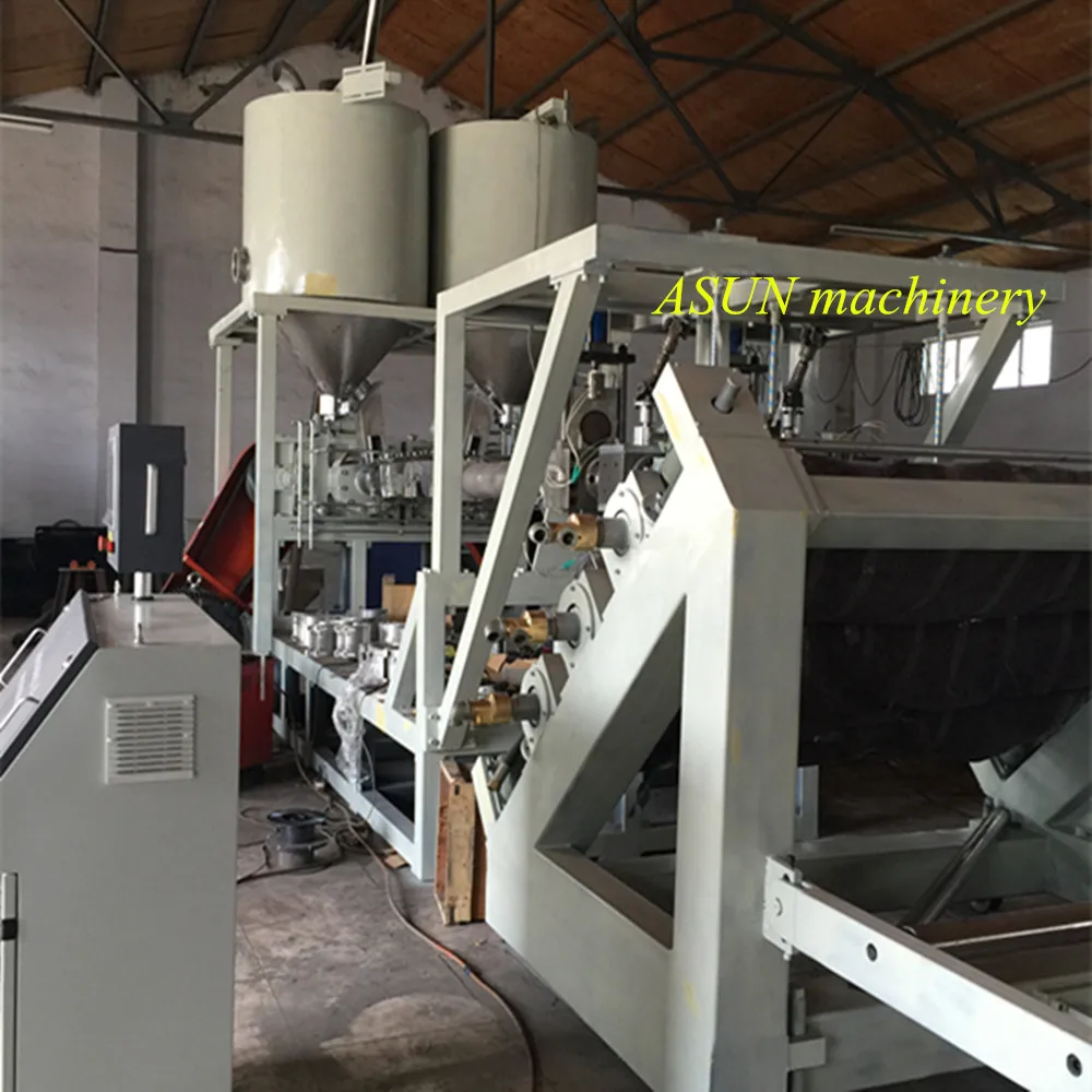 PET plastic sheet extrusion calendering machine