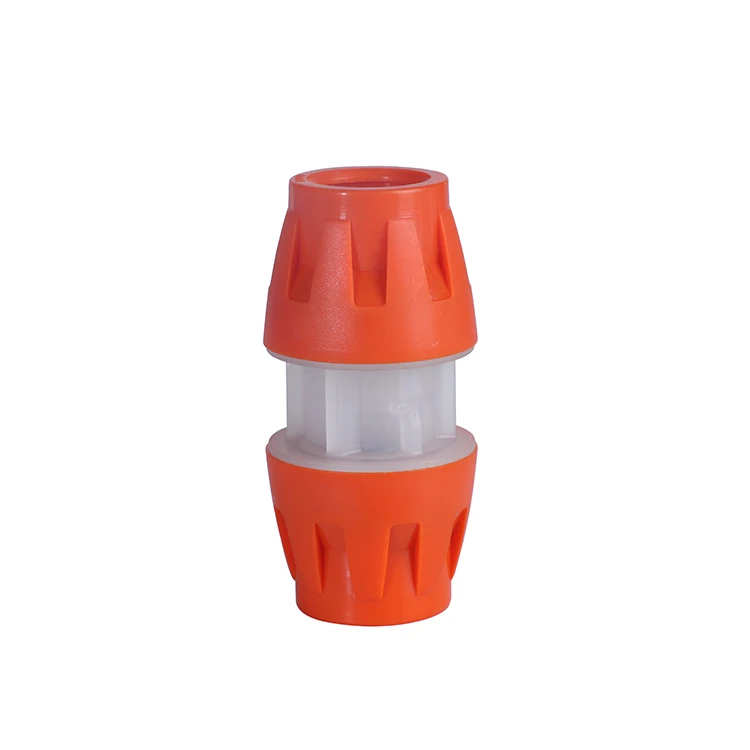hdpe Compression quick pressure fittings of 40mm and 20mm of straight coupler