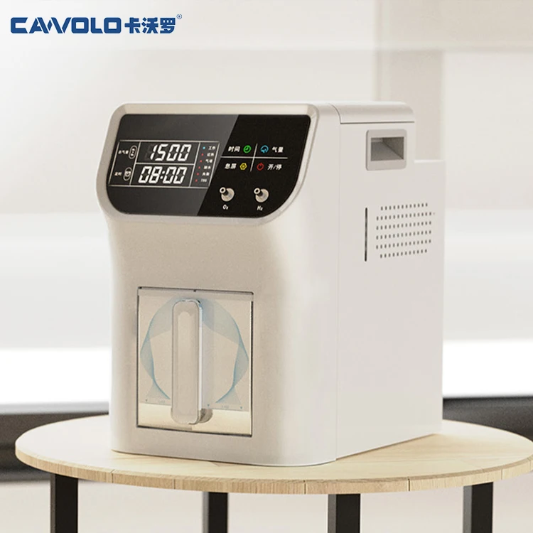 Cawolo hho Generator Inhalation Machine PEM Tech 1500ml Browns Gas Generator for Breathing