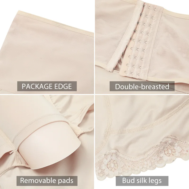 Women Breathable Mesh Tummy Control Panty Enhance Butt Lifter Hip Body Shaper