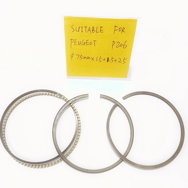 High Quality Piston Ring Set  For PEUGEOT  P206 OEM OE NO.: 46-075-04