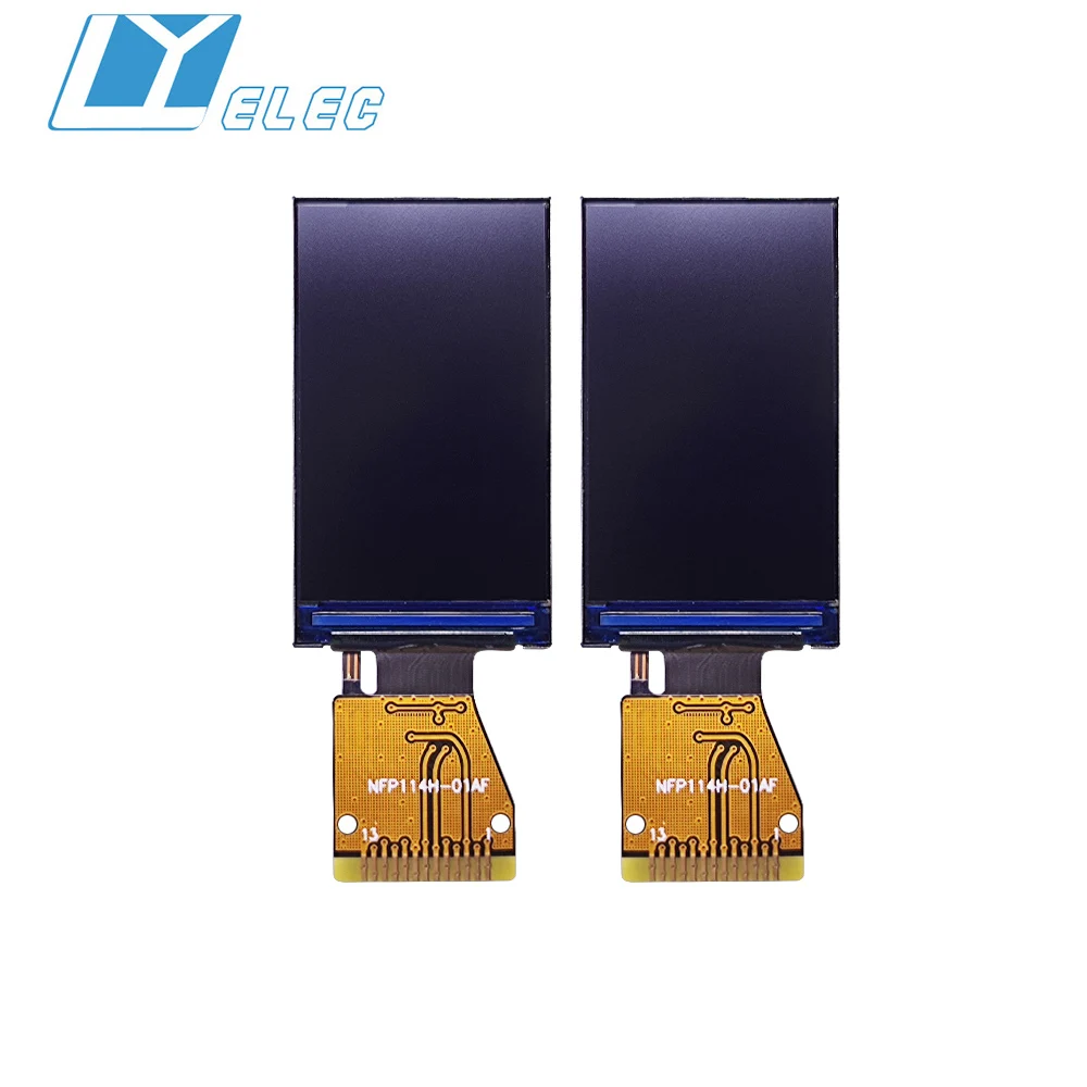 Лиюань 1 14 ''135*240 разрешение цветной TFT ST7789V 13 pin серийный 4 провода SPI LH114T-IG01 небольшого ЖК-дисплея для смарт-часов