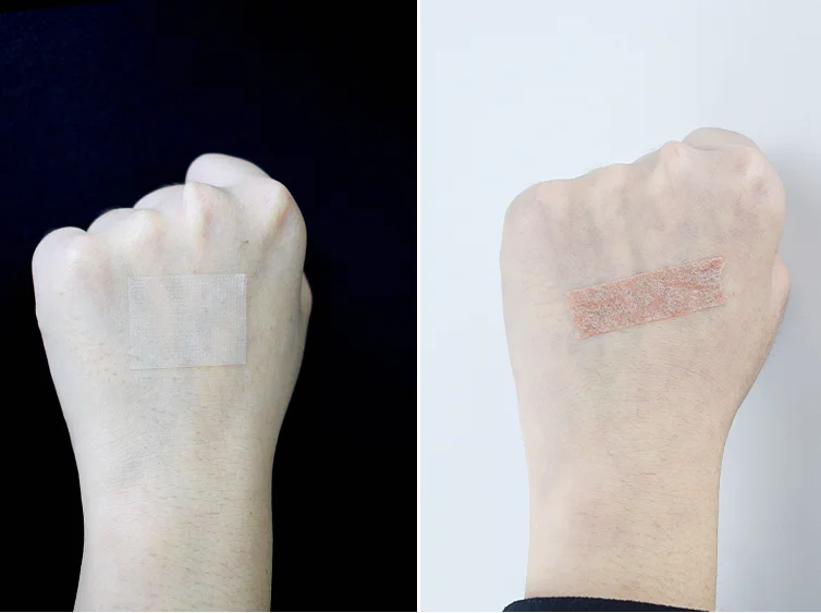Non-woven Breathable Adhesive Tape Steri-Strip natural skin
