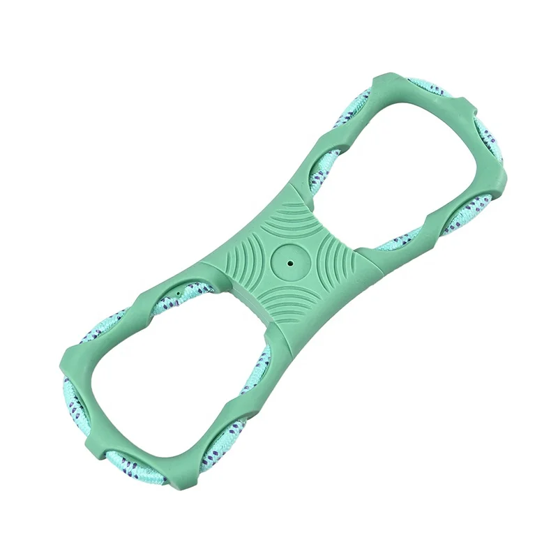 Petstar Durable And Long-Lasting Toss Hunting Pet Dog Chew Rope TPR Toy