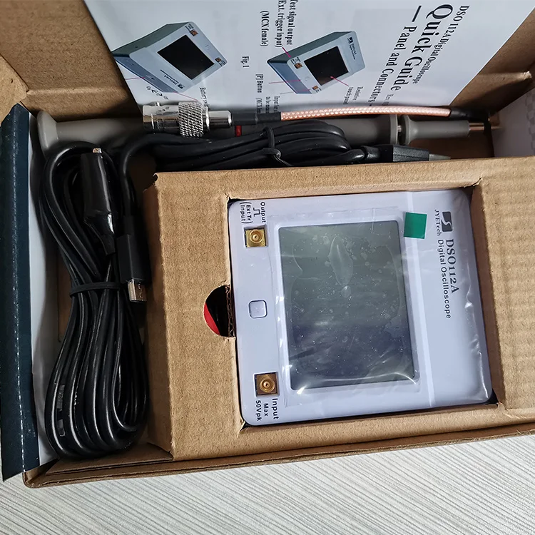 Набор коралловых карманных цифровых осциллографов ZYK DSO112A с питанием от батареи