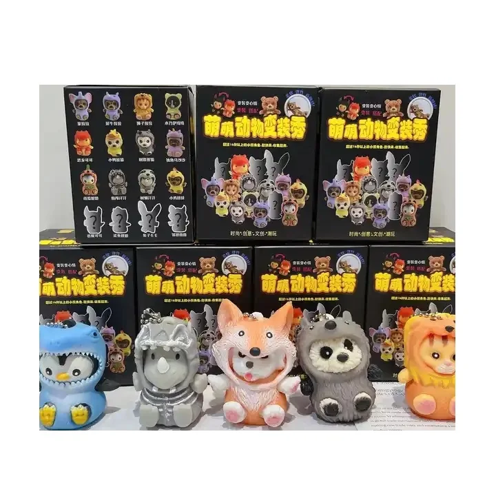 Wholesales Funny Soft TPR Animal Beejay Novelty Squishy Fidget Sensory Squeeze Toys Dress Up Toy Dog