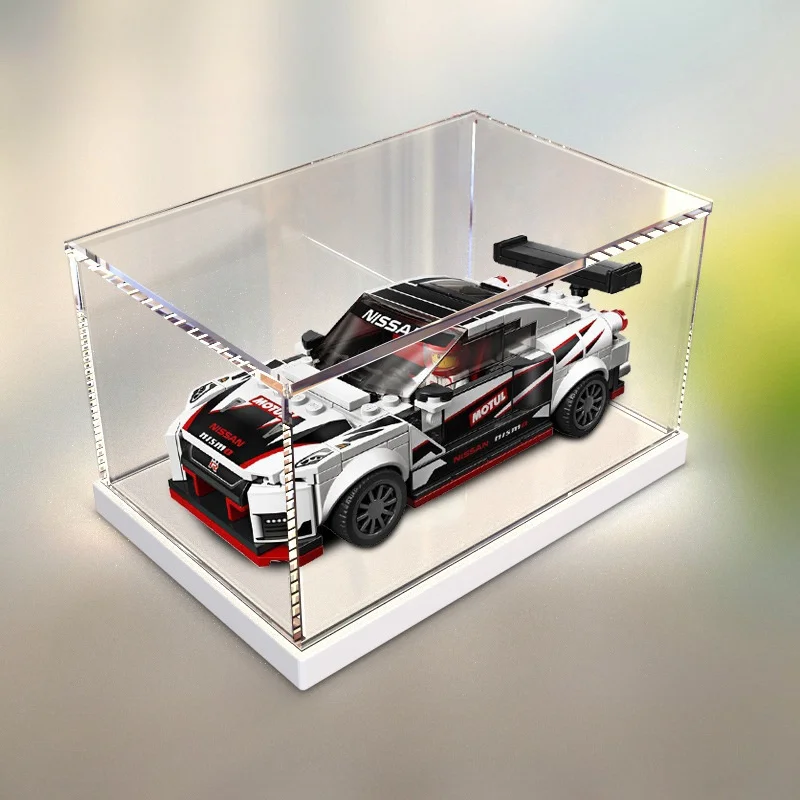 Clear Acrylic Display Case Box,for Display Action Figures Home Storage Organizing Toys