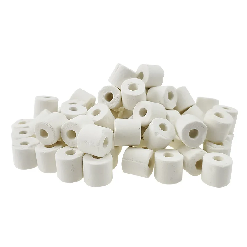 Aquarium hexagonal ceramic ring filter material breath filtration purification water aquarium supplies
