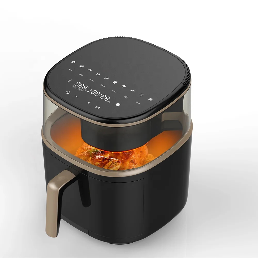 High-end 8 liter capacity Air Fryer with steaming function
