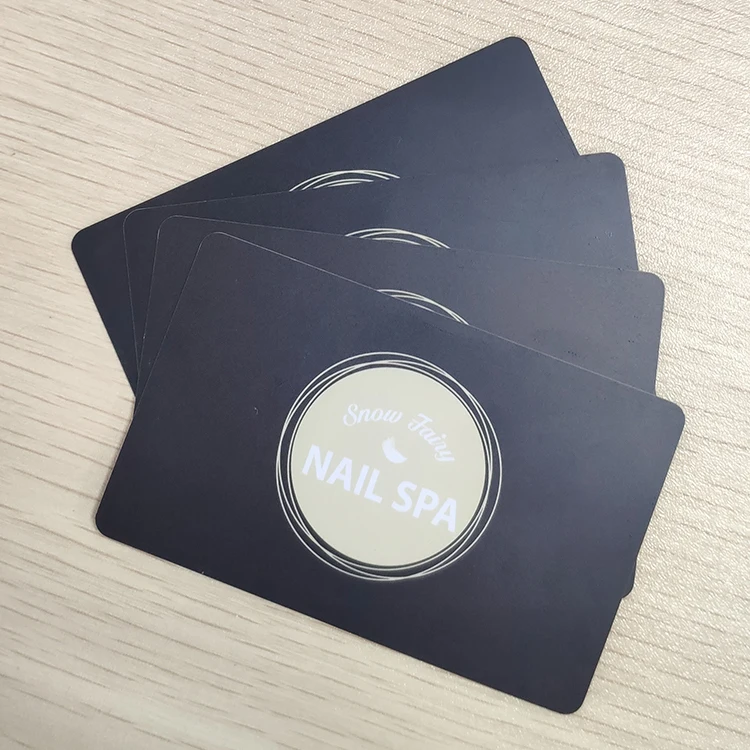  Пластиковый QR-код индивидуальная печать на подарочных картах из