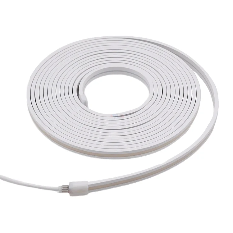 COB Neon LED Strip Lights 24V 480LEDs/m Silicone Neon Rope Light high light transmittance even luminous surface