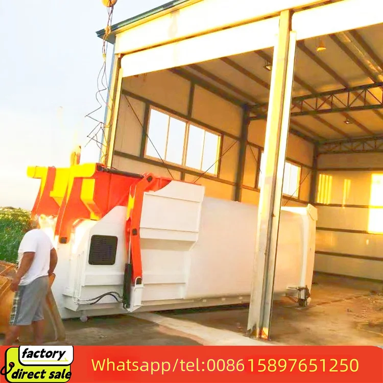 Best-Selling Factory Price 6-20 M3 Mobile Compactor Garbage Transfer Station Garbage Box for Sale