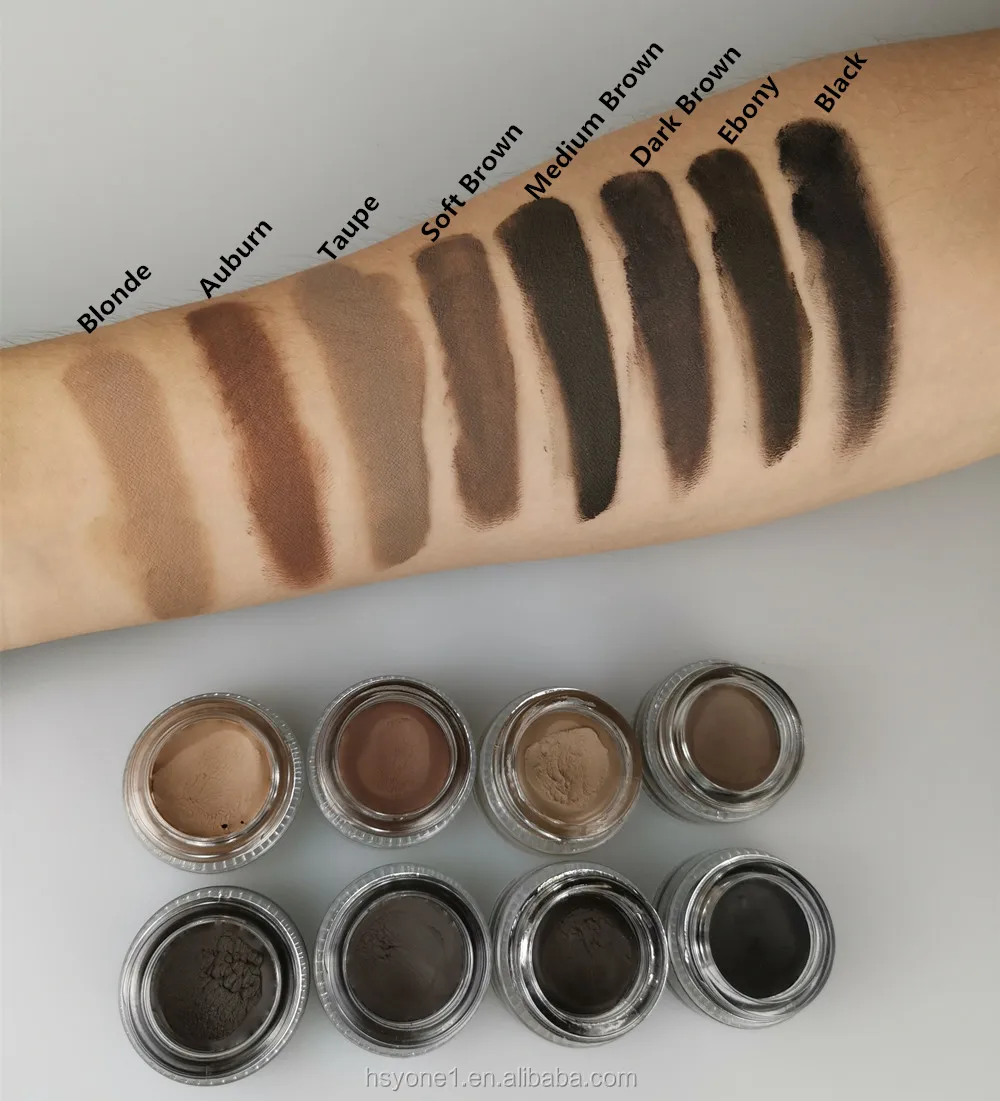 Водостойкий крем для бровей Eybrow от собственного бренда, 8 цветов