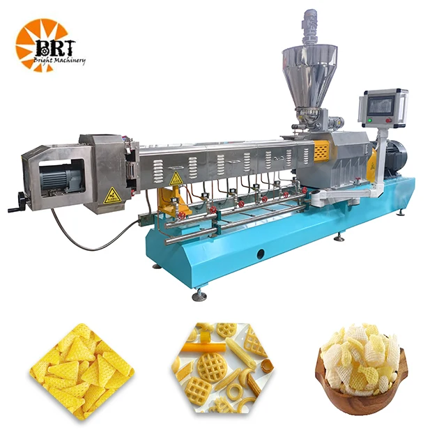 2024 full automatic pani puri machine pellet snacks production line pani puri pellets pasta making machines