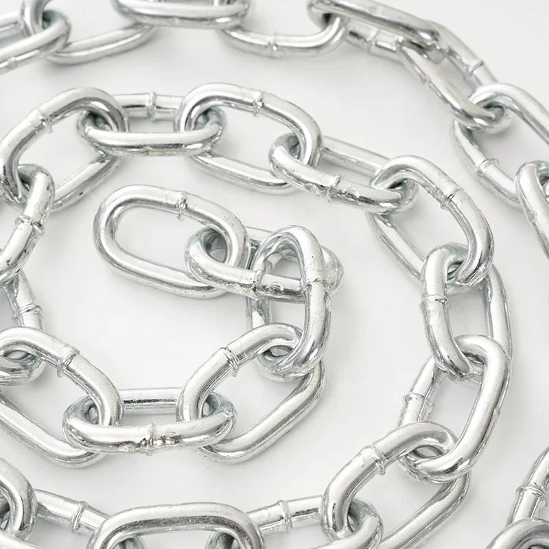 China Manufacturer Electric Galvanized Din766 Steel Short Link Welded Chain