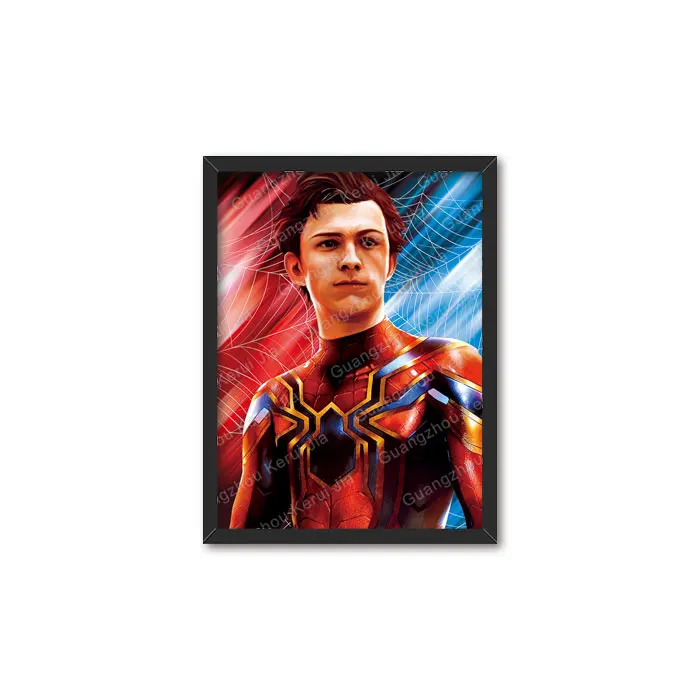 Заводская цена Marvel Человек-паук 3D линзокулярный аниме плакат для рекламного подарка