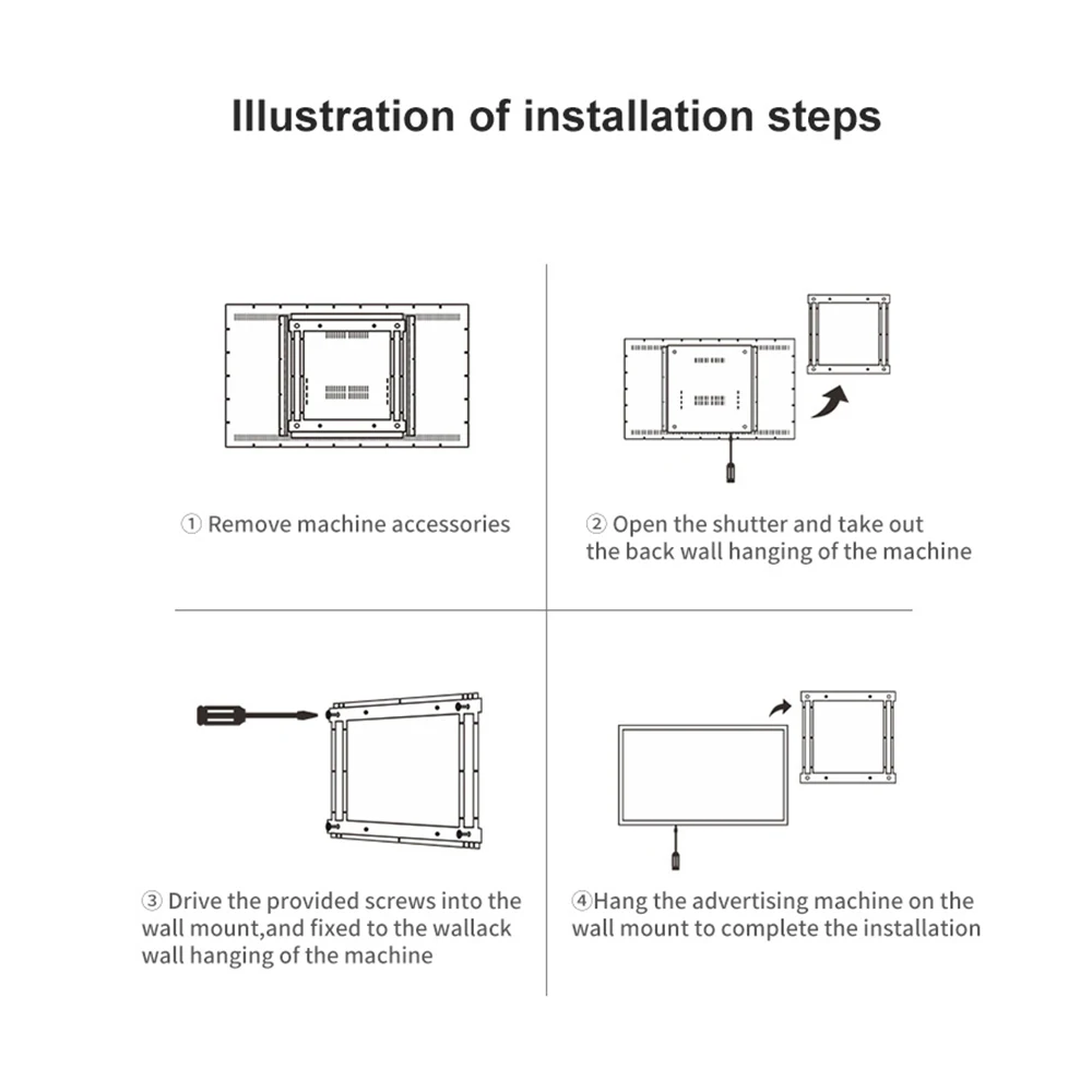 15.6 18.5 inch Indoor Android Os lcd Panel Interactive commercial display monitor Digital Signage Wall mount Advertising display