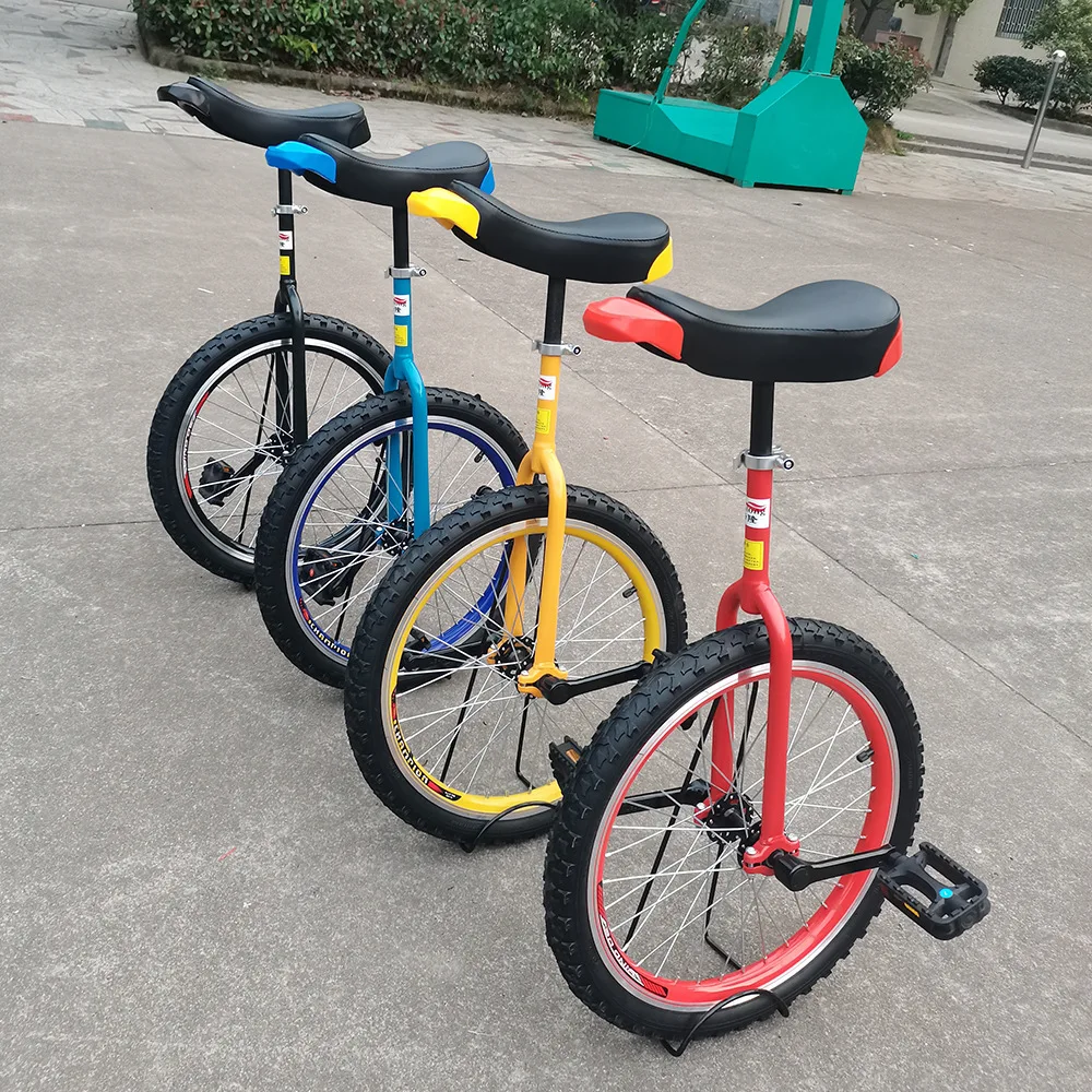 wholesale 16/18/20/24 Inch Steel Unicycle Bicycle children adult single-wheeled bicycle acrobatic performance props balance car