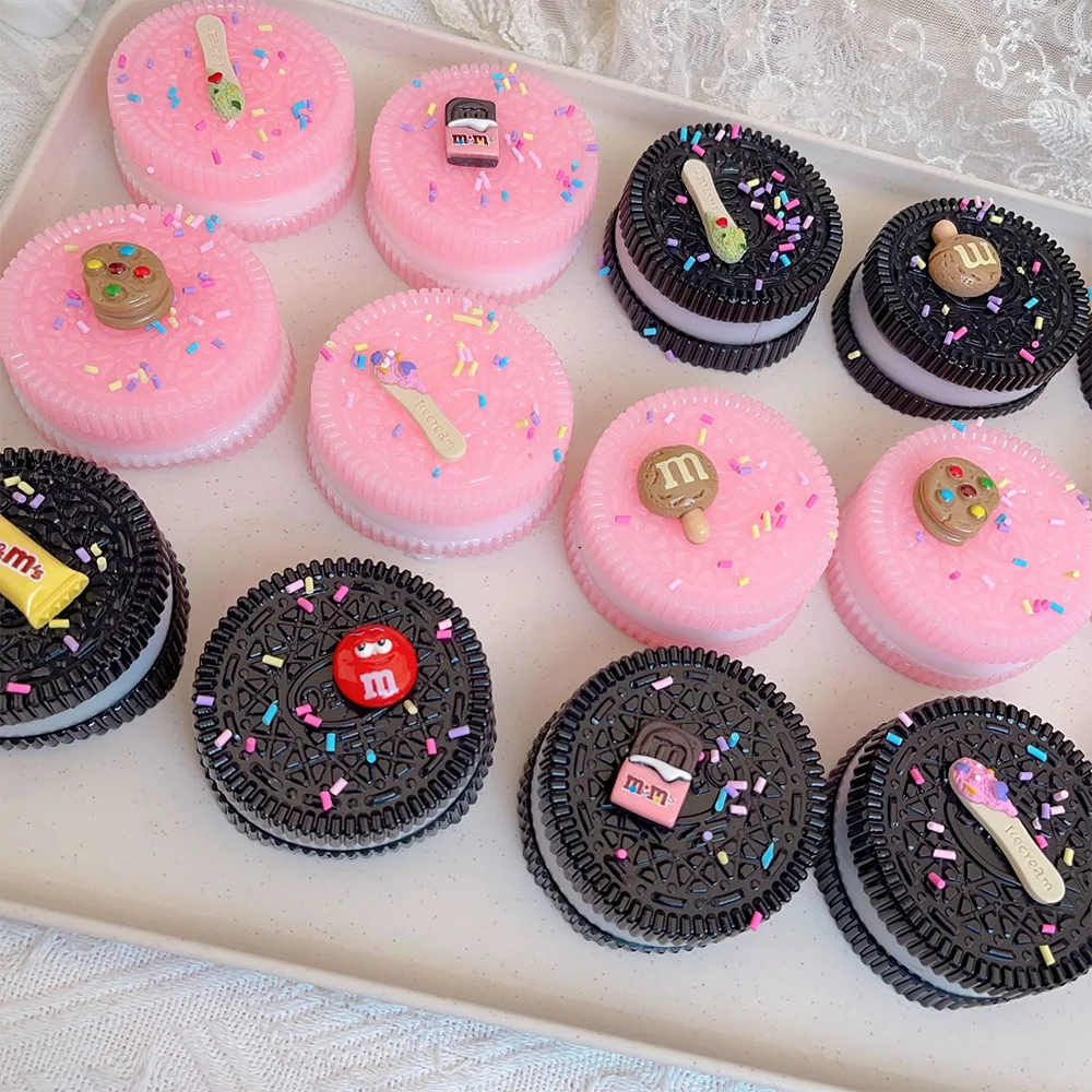 GL Suitable for Relieving Stress Ultra-Soft Decompression Venting Squeeze Toys Taba Oreo Cookies Squishies