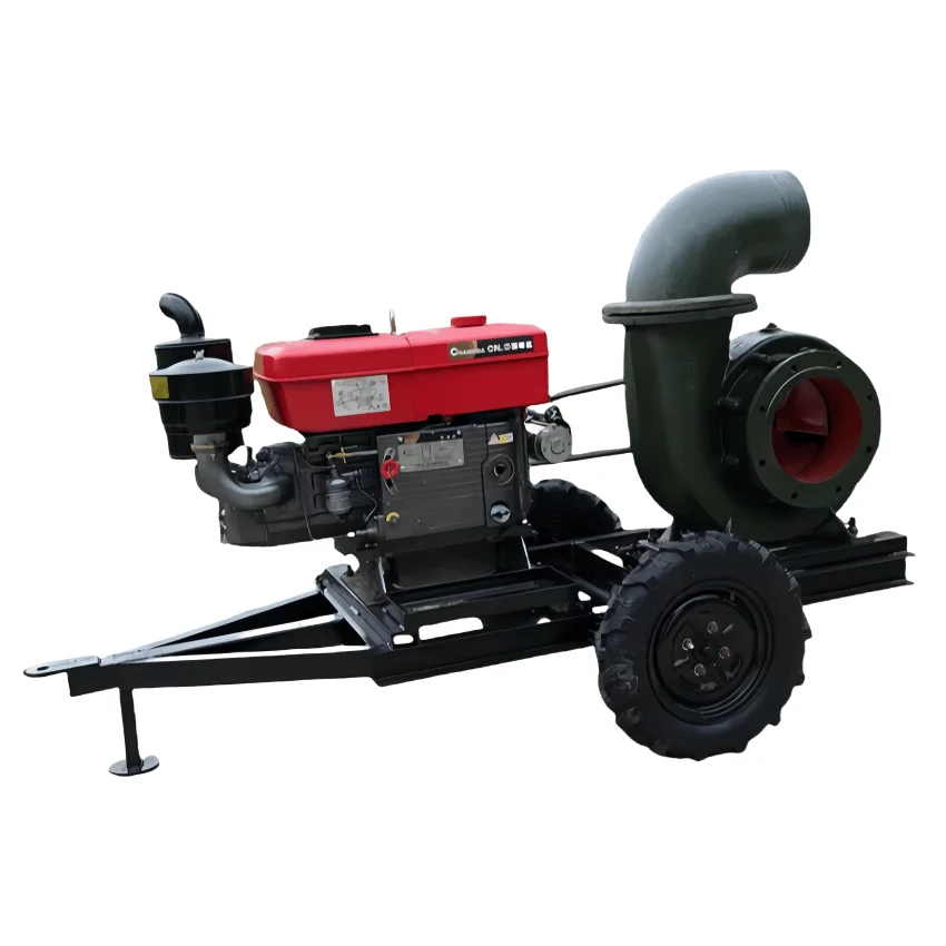 400HW-7 16 Inch High-Pressure Irrigation Pump Customizable with Left/Right/Pulley/Coupling OEM Support