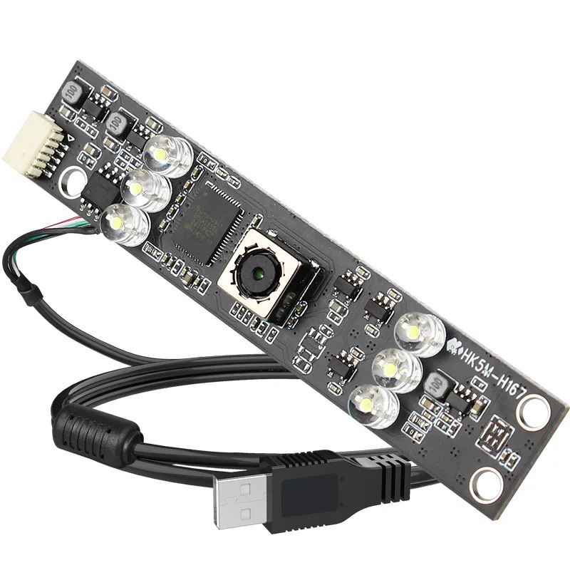 HD 5MP Camera Module USB driver-free Online Class 1080p High Live Conference OCR light Chip PCB Board Face Recognition