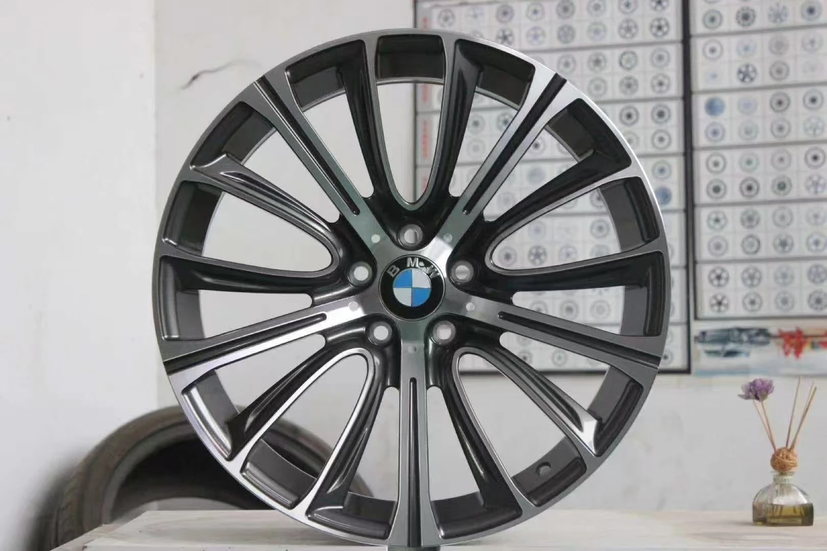 Muti-spoke 16 17 18 20 inch alloy wheel rim 5*114.3 6*139.7 MAT race off road wheels 4X4 off road wheel rims mags for TANK JEEP