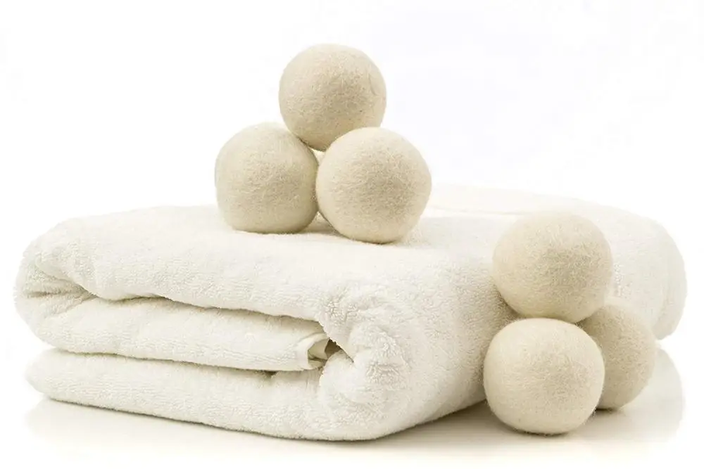 Органическая справедливая торговля многоразовый кондиционер для ткани шерстяная сушилка белья шарики Новая Зеландия натуральная ручная работа черный пингвин