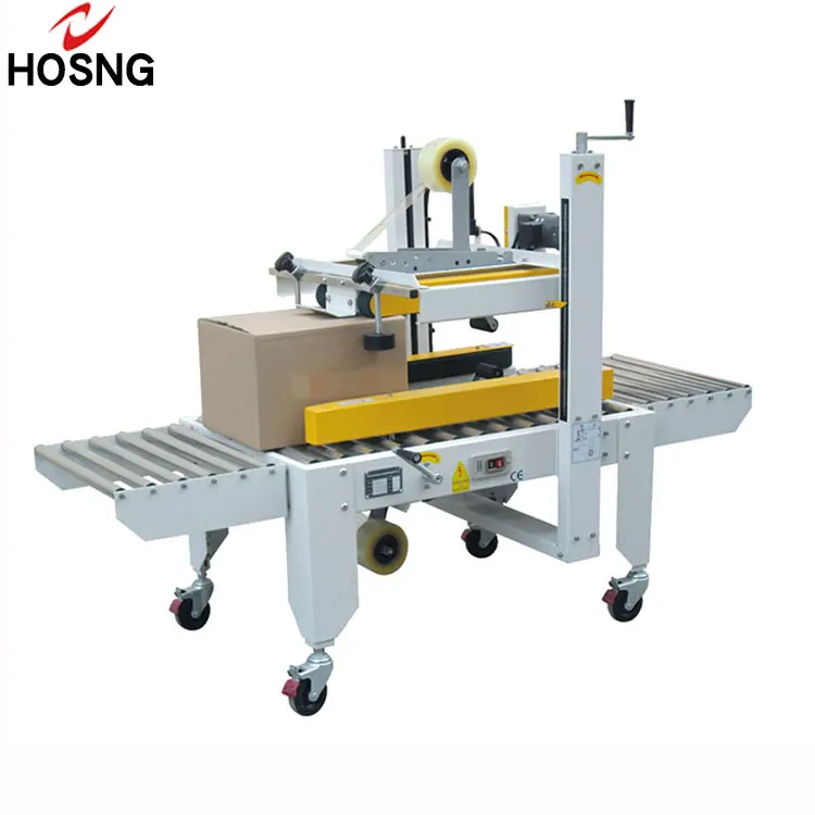 Factory Hot Sale Side and Top Belts Driven Carton Sealer Tape Carton Portable Sealing Machine With Servo Driven