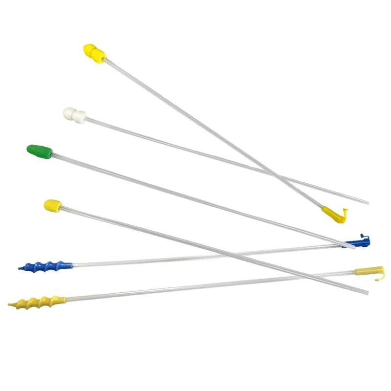 pig artificial insemination supplies artificial insemination catheter for pigs Multicolor disposable semen catheter