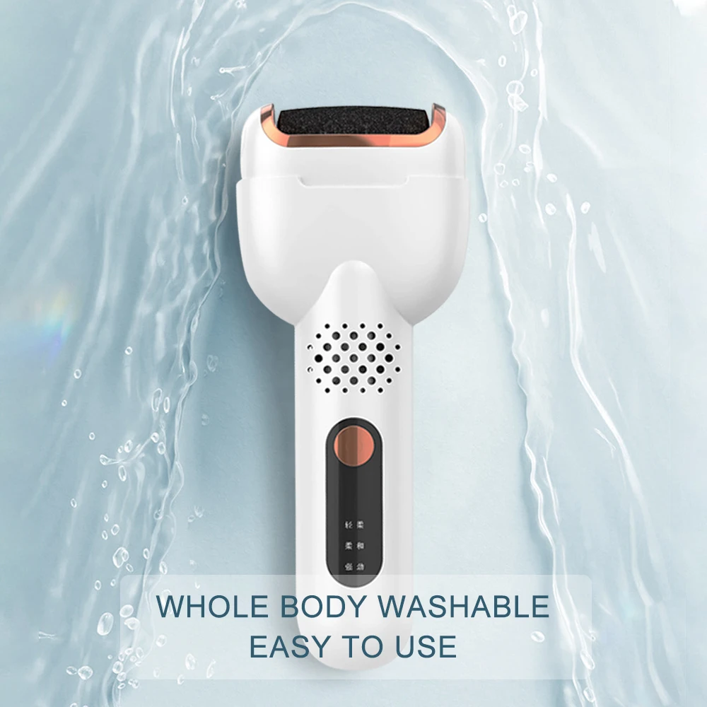 USB Rechargeable Big Battery Capacity Callus Removal Electronic Foot File Pedicure Tools