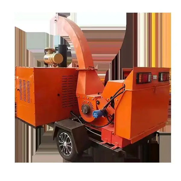 Forestry crusher wood chipper branch crushing machine for sale