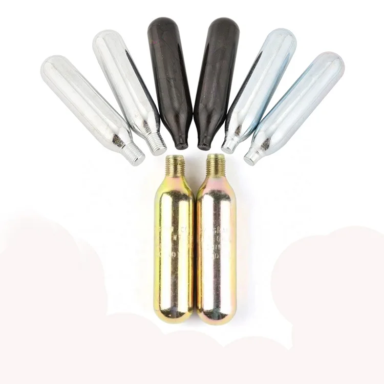 Factory New Design 33 Gram CO2 Gas Cylinder Automatic Life Jacket Gas Refill 33g CO2 Cartridge One-Time
