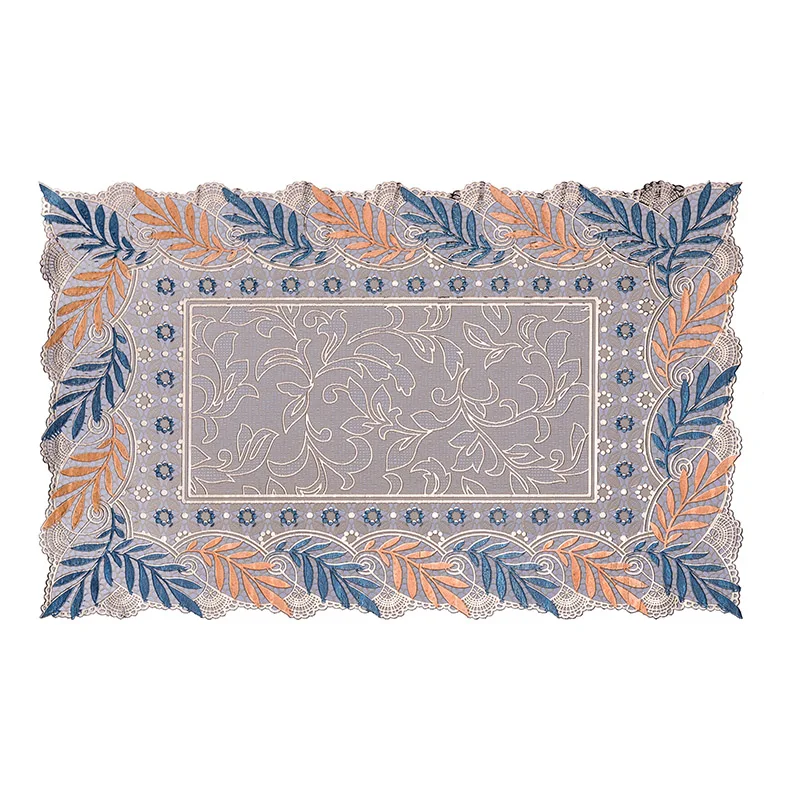 PVC Vinyl Disposable Luxury Natural non slip Kids Baby Felt Placemat