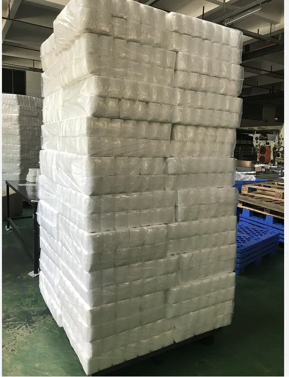  Top Quality Customized logo 3ply 4 rolls 250 sheets tissue paper toilet roll in